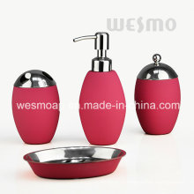 Olive Shape Stainless Steel Bathroom Accessories Set (WBS0812C)